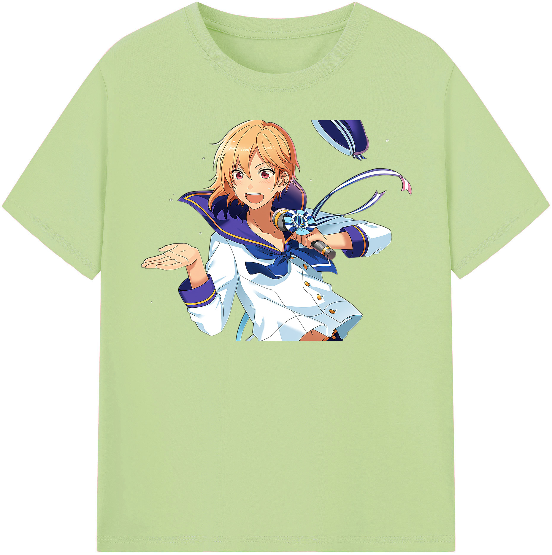 （画像用） あんさんぶるスターズ! Ensemble Stars 綿100％半袖Tシャツ（フロントプリント）
